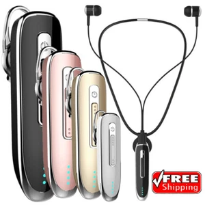 Bluetooth Earphone Wireless Headphone Neckband Running Headset In Ear Earbud - Picture 1 of 16