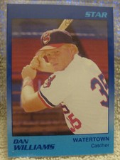 Dan Williams 1989 Star Company Watertown Indians Minor League Baseball Mint