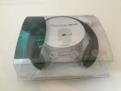 NUEVO Auriculares Logitech Curve Playgear Mod MP3 PSP IPOD Negros Stock Antiguo 3,5 pies Foto 1 de 4