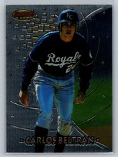 1997 Bowman's Best Carlos Beltran #176 Rookie Card RC Royals
