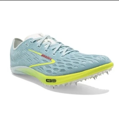 Zapatillas de correr unisex Brooks ELMN8 7 Azul Glow/Nightlife/Rojo Talla 13 Foto 1 de 3