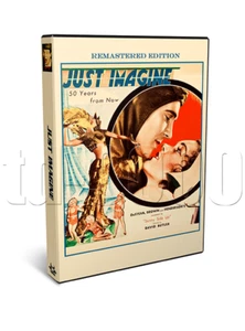 Just Imagine (1930) Remastered Edition, Comedy, Fantasy, Musical Movie on DVD - Imagen 1 de 24