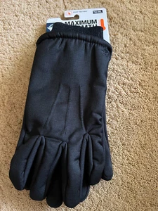 DOCKERS MAXIMUM WARMTH GLOVES XL TOUCH SCREEN COMPATIBLE BLACK - Picture 1 of 7