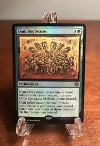 Doubling Season Commander Masters NM Foil MTG Magic The Gathering - Picture 1 of 2