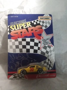 VINTAGE Michael Waltrip #30 Pennzoil 1992 Pontiac 1:64 Matchbox Super Stars - Picture 1 of 3