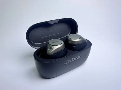 Onused Jabra Elite 75T Sports Noise Cancelling Wireless Earbuds Titanium Black - Image 1 of 4