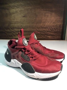 Nike Huarache Edge TXT Tonal Red Black White - Picture 1 of 10