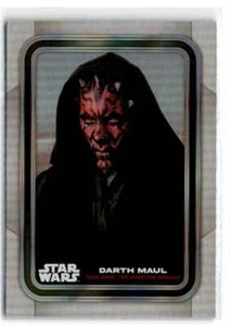 2023 Topps Star Wars Darth Maul #97 Rainbow Foil - Picture 1 of 2