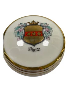 Kronach Bavaria Porzellan Rhein Schmuck Schnupftabak oder Gewürzhalter - Bild 1 von 10