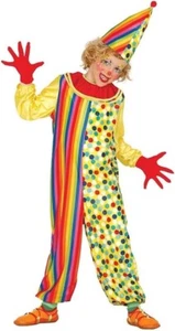Fiestas Guirca Child Clown Circus Halloween Boys Fancy Dress Costume Age 10-12 - Picture 1 of 2