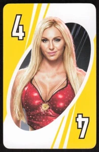 2017 Mattel WWE Uno Charlotte Flair #4Y Card - Picture 1 of 2