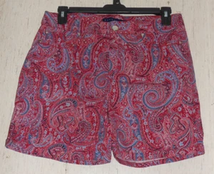 EXCELLENT WOMENS BANDOLINO "AMY" FIVE POCKET PAISLEY PRINT SHORT   SIZE 10 - Bild 1 von 3