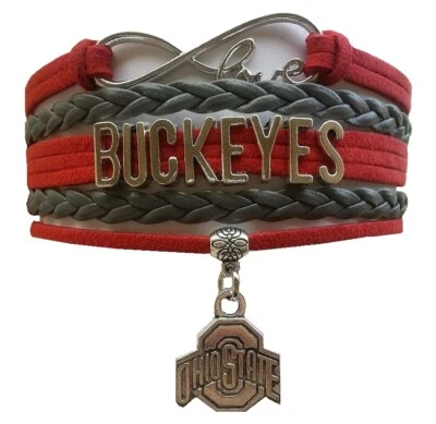 Ohio State Buckeyes Fan Shop Infinity Bracelet Jewelry - Image 1 of 3
