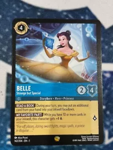 Belle Strange But Special 142/204 legendäre Disney Lorcana Nicht-Folie - Bild 1 von 2