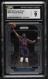 2021-22 Panini Prizm Patrick Ewing #245 CGC 9 Mint HOF - Picture 1 of 3