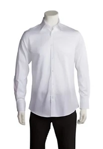 Versace Men's Dress Shirt Long Sleeve Shirt V61S11-V100 White 44 - Picture 1 of 1