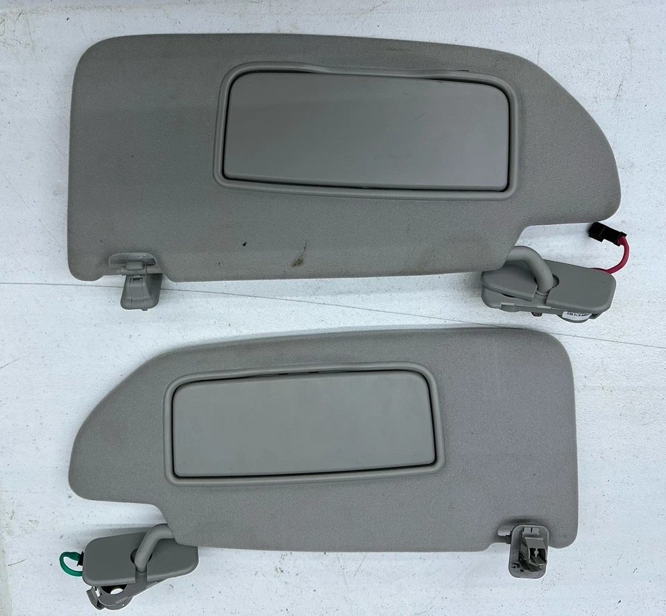 Volvo S60 S80 V70 2005-2009 juego de pares de parasol lateral del conductor y del pasajero con abridor Foto 1 de 4