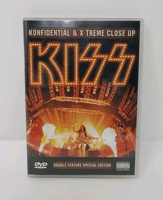 KISS - Konfidential & X-treme Close Up DVD Video 2005 tested VG+ condition! Foto 1 de 4