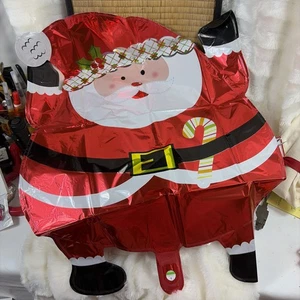 5 MYLAR WEIHNACHTSBALLONS HELIUM LUFT FIGUR PARTY ZUHAUSE WEIHNACHTSMANN 20" - Bild 1 von 1