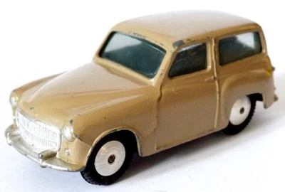 Corgi Toys No.206 Hillman Husky Car (1956-59) Fawn/Light Brown. Free P&P to UK. - Image 1 of 4