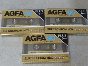 AGFA SUPERCHROM HDX NEU OVP UNUSED NEW 3 STÜCK 3 PIECES SEALED - Picture 1 of 2