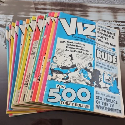 Viz Comic Bundle No. 22, 29, 30, 31, 32 then 38 to 49.   1980s and 1990s Vintage - image 1 of 4