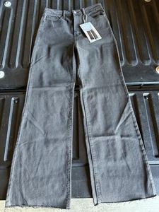 Black Size Small Distressed Washed Casual Denim Jeans Women - Picture 1 of 5