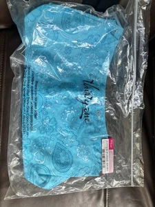 NEW Thirty-one 31 Fitted Purse Skirt Aqua Paisley Parade Customize Personalize - Picture 1 of 1