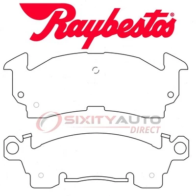 Raybestos Front Disc Brake Pad Set for 2000-2004 Audi TT Quattro - Braking fq Foto 1 de 4