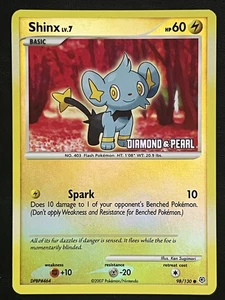 Pokemon Shinx Burger King Promo - Diamond & Pearl - 98/130 MP - Picture 1 of 4