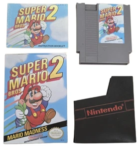 Super Mario Bros. 2 II (Nintendo NES, 1988) Komplett CIB! - Bild 1 von 4