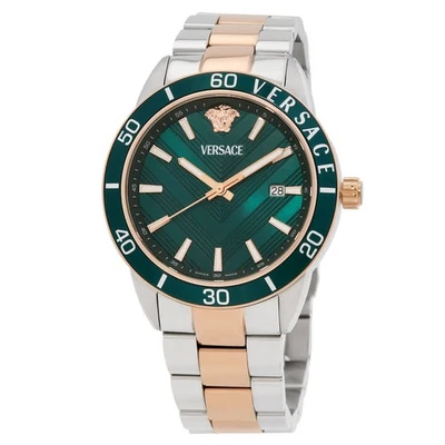 Reloj Hombre Versace Greca Urbano Cuarzo Esfera Verde VEYCA0624 Foto 1 de 3