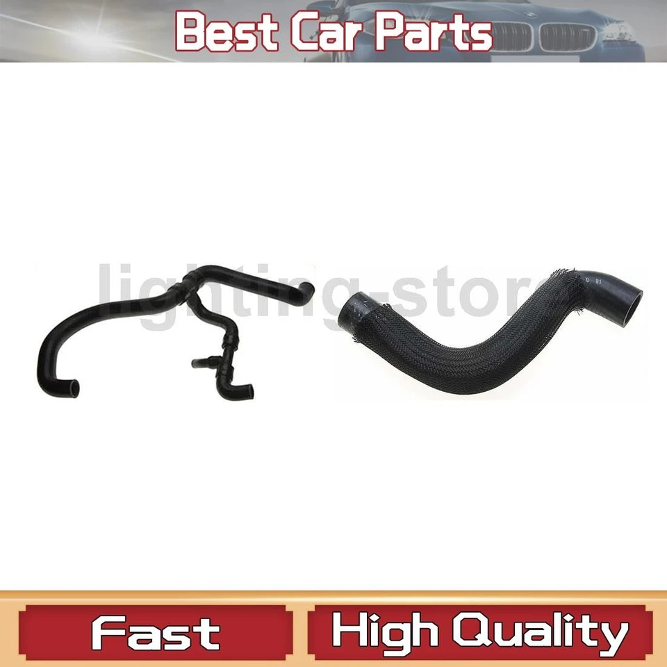 2 mangueras de refrigerante de radiador inferior superior para Volkswagen Cabrio 1995 1996 1997 1998 Foto 1 de 4