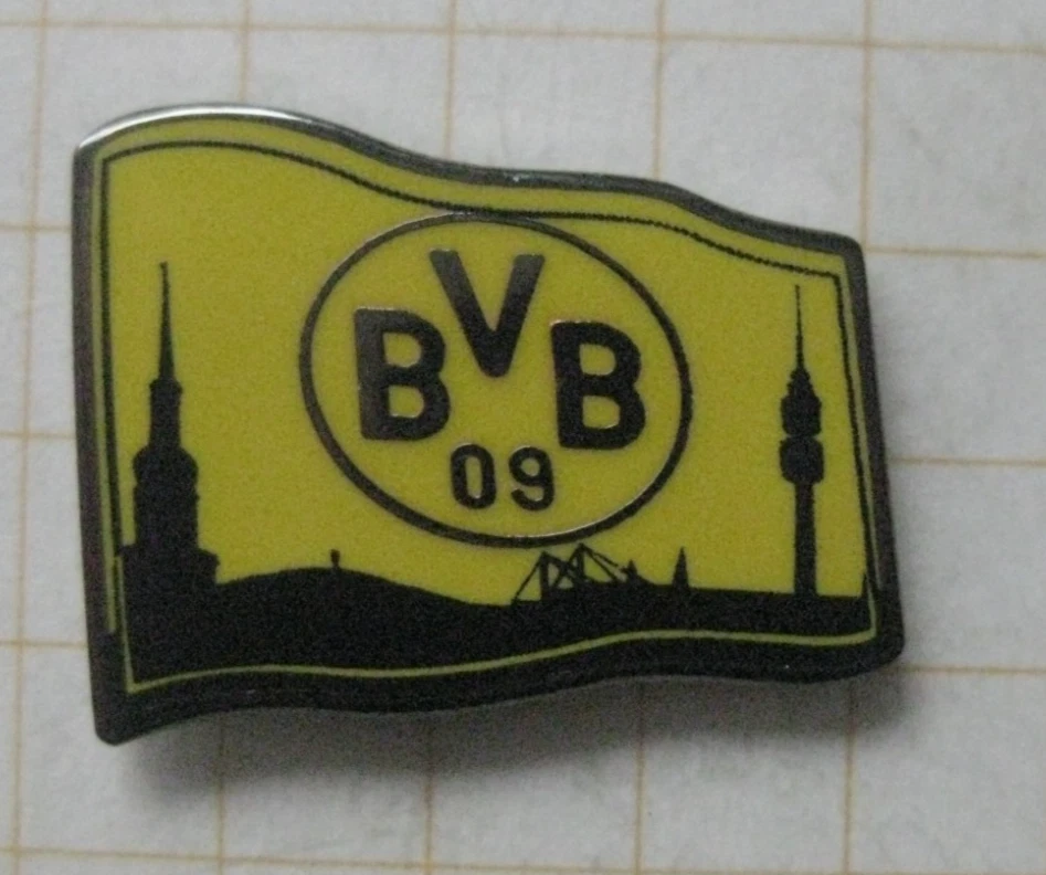 BVB 09 / BUNDESLIGA / FAHNE  / BORUSSIA DORTMUND .......... Sport-Pin (135f) - Bild 1 von 1