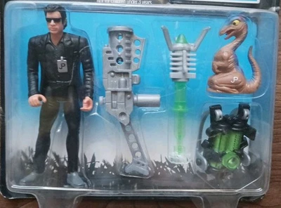 FIGURA KENNER PARQUE JURÁSICO DINOSAURIO NUEVO JP IAN MALCOLM LANZAMIENTO MISIL DART  Foto 1 de 4