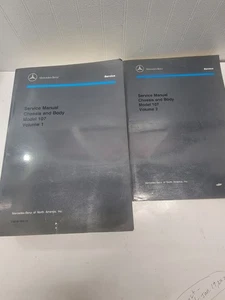 Mercedes-Benz: Manual de servicio chasis y carrocería modelo 107, volumen 1 y 2 - Imagen 1 de 18