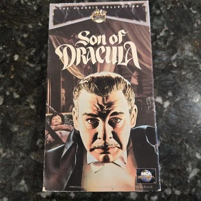 Son of Dracula (VHS, 1991) Universal Monster Collection Foto 1 de 4