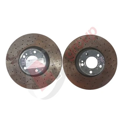 PAIR BREMBO BRAKE DISCS 09D52923 FOR MERCEDES E CLASS 09D52923 - Image 1 of 4