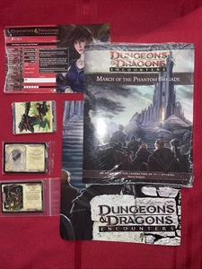 WOTC D&D 4e March of the Phantom Brigade Kit New & Sealed EXTRAS!! - Picture 1 of 12