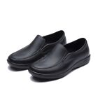 Oil/Water Proof Black Shoes For Men Chef Cooks Nonslip And Kitchen Footwear