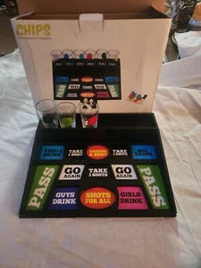 Juego de beber chips con 6 vasos de escopeta nuevo en caja - Imagen 1 de 6