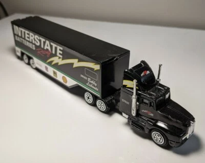 Racing Champions NASCAR #18 Bobby Labonte HO Diecast Interstate Kenworth Semi - Image 1 of 4