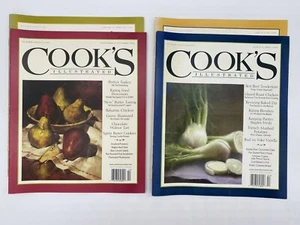 Lot of 4 COOK’S ILLUSTRATED MAGAZINES America’s Test Kitchen Issues 71 96 97 98 - Bild 1 von 14