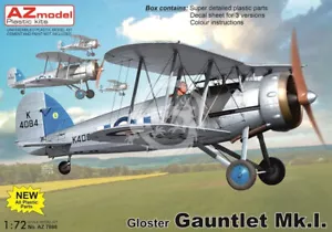 Gloster Gauntlet Mk.I AZmodel 7866 skala 1/72 - Zdjęcie 1 z 2