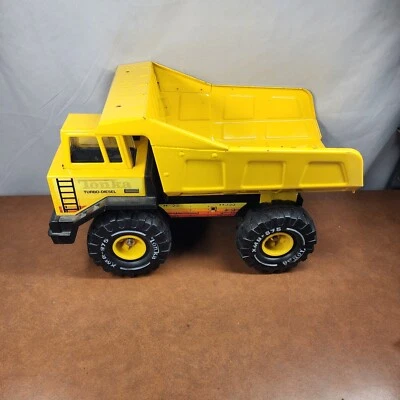 Vintage Tonka Turbo Diesel Metal Dump Truck 1980s Yellow 3901 XMB-975 VERY CLEAN - Image 1 of 4