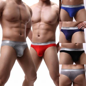 Modal Men's Sexy Thong Underwear Breathable T-back G-strings Underpants M L XL - Picture 1 of 69