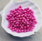 wholesale 4mm-14mm ABS Pearl Round Beads Spacer Jewelry Making