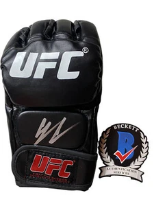 DONALD COWBOY CERRONE SIGNED UFC MMA GLOVE BECKETT BAS COA AC62049 - Picture 1 of 2