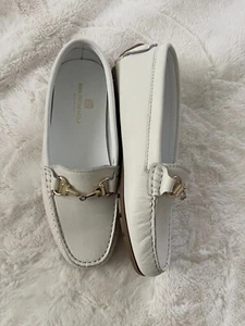 Bruno Magli Emilia Women's White Leather Loafer Size: 7US - Picture 1 of 8