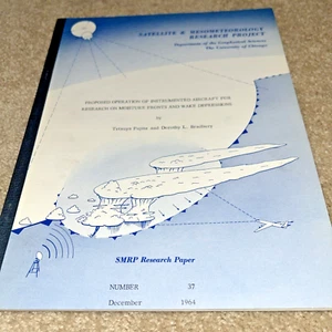 1964 AIRCRAFT RESEARCH ON MOISTURE FRONTS AND WAKE DEPRESSIONS by T. FUJITA - Picture 1 of 11